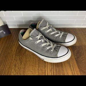 Converse Double Tongue Gray Youth Size 4